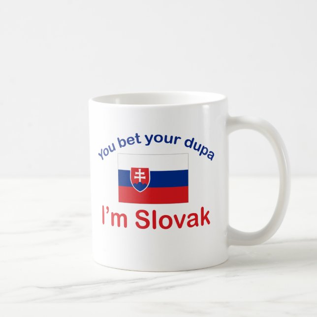 Slovak Dupa Coffee Mug (Right)