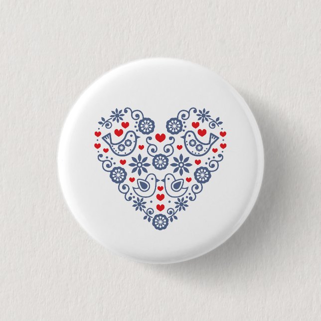 Slovak Folk Button (Front)