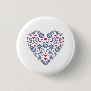 Slovak Folk Button
