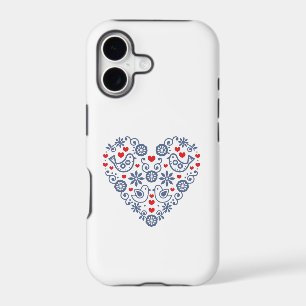 Slovak Folk Pattern iPhone Case