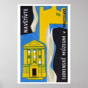 Slovak Museum - Matchbox Print - Czech Wall Art
