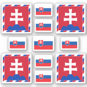 Slovak state symbols / coat of arms and flag