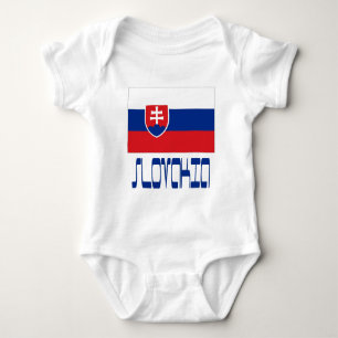 Slovakia Baby Bodysuit