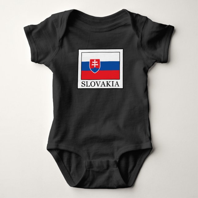 Slovakia Baby Bodysuit (Front)