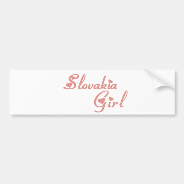 Slovakia Bumper Sticker (Front)