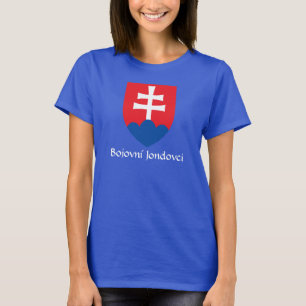 Slovakia Coat of Arms Bojovní Jondovci T-Shirt