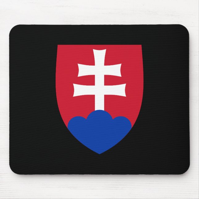 Slovakia Coat of Arms Mouse Mat (Front)