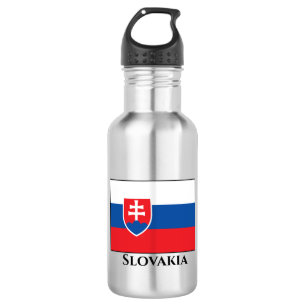 Slovakia Flag 532 Ml Water Bottle