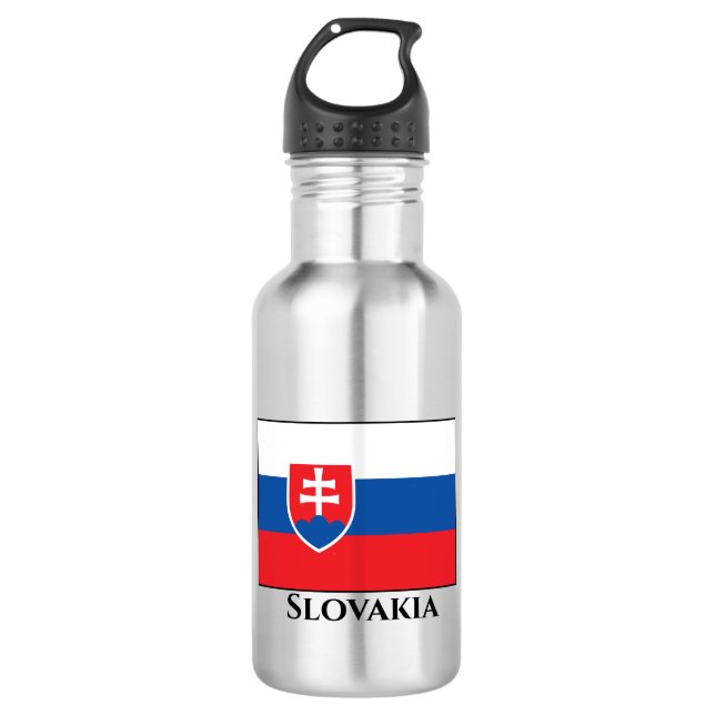 Slovakia Flag 532 Ml Water Bottle (Front)