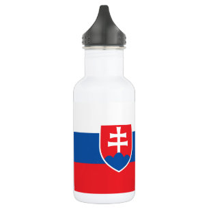 Slovakia Flag 532 Ml Water Bottle