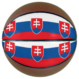 Slovakia Flag Basketball