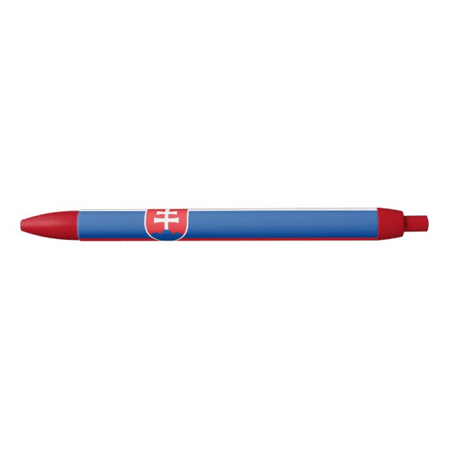 Slovakia Flag Black Ink Pen (Front)