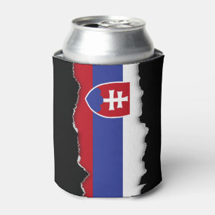 Slovakia Flag Can Cooler