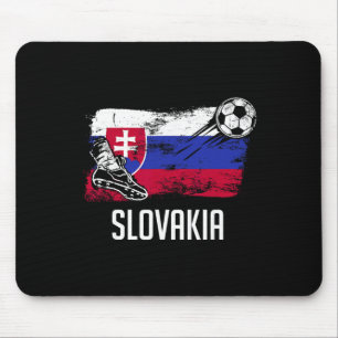 Slovakia Flag Jersey Slovak Soccer Team Slovak Mouse Mat