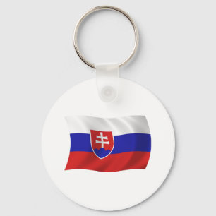 Slovakia Flag Keychain