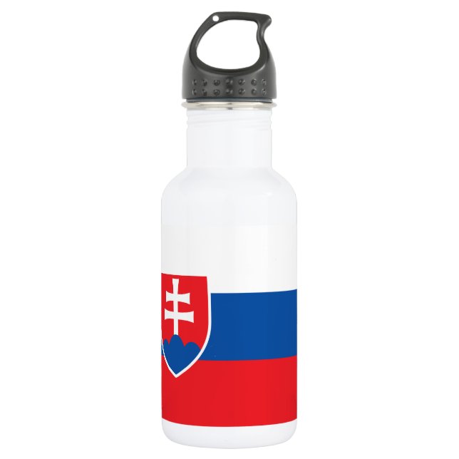 Slovakia Flag Liberty Bottle (Front)