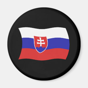 Slovakia Flag Magnet