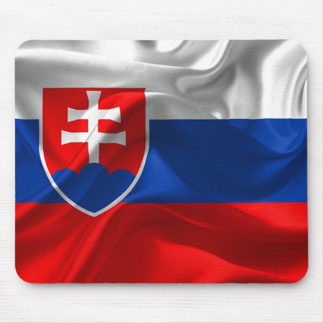 Slovakia flag mouse mat (Front)