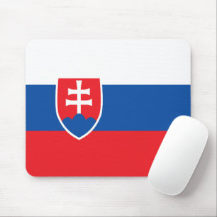 Slovakia flag mouse mat