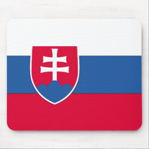 Slovakia Flag Mouse Mat