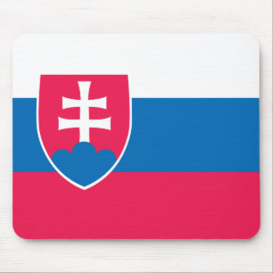 Slovakia Flag Mouse Mat
