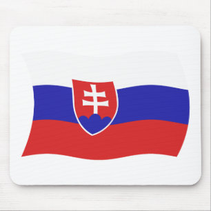 Slovakia Flag Mousepad