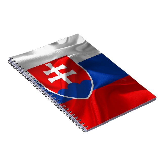 Slovakia flag notebook (Right Side)