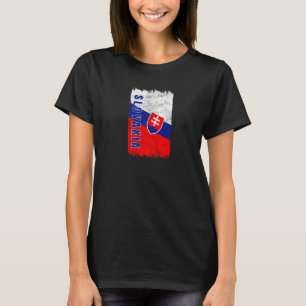 Slovakia flag Slovensko Bratislava Premium T-Shirt