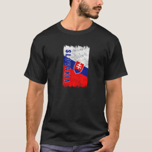 Slovakia flag Slovensko Bratislava Premium T-Shirt