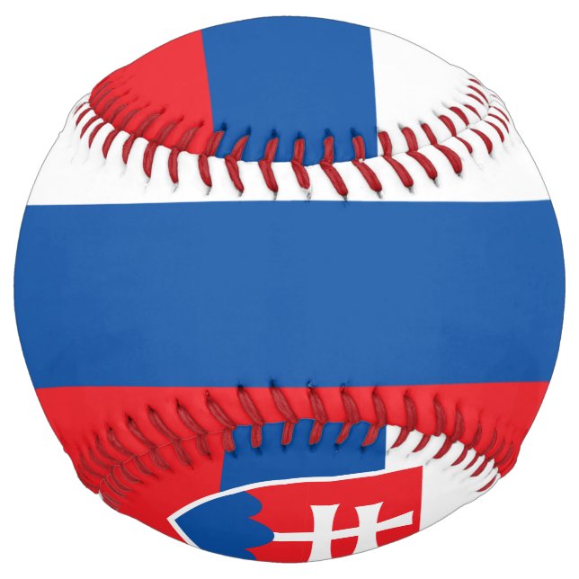 Slovakia Flag Softball (Front)