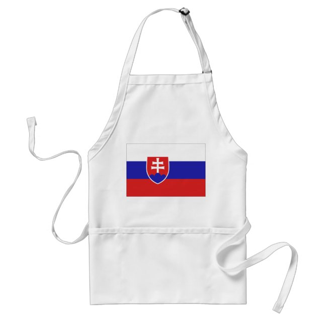 Slovakia Flag Standard Apron (Front)