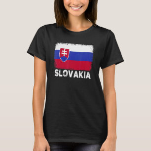 Slovakia Flag Support Slovak People Women Men T-Shirt