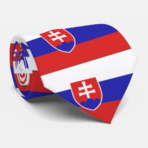 Slovakia flag tie