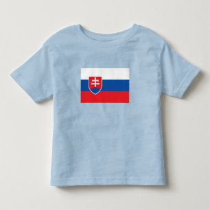 Slovakia Flag Toddler T-Shirt