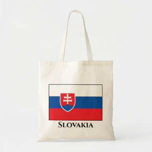 Slovakia Flag Tote Bag