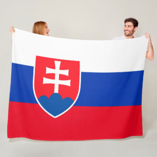 Slovakia Fleece Blanket
