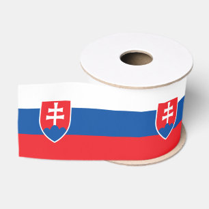 Slovakia Grosgrain Ribbon
