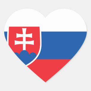 slovakia heart sticker