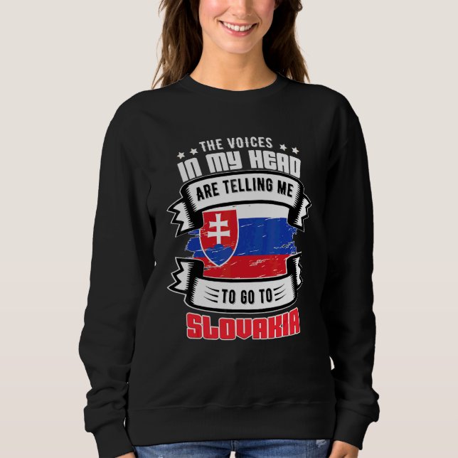 Slovakia In My Head Sweatshirt (Front)