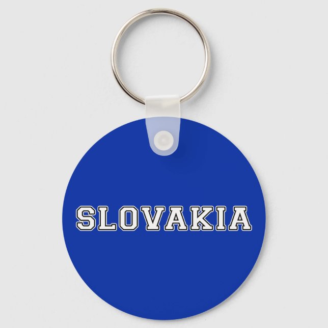 Slovakia Key Ring (Front)