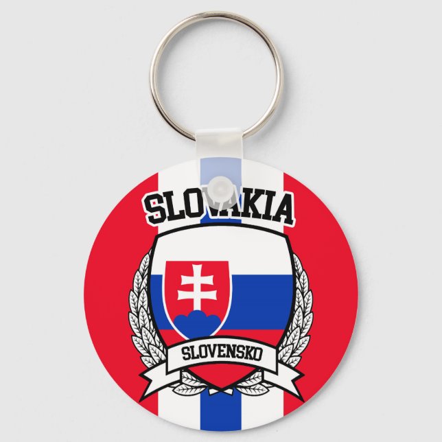 Slovakia Key Ring (Front)