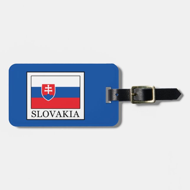 Slovakia Luggage Tag (Front Horizontal)