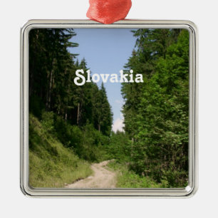 Slovakia Metal Tree Decoration