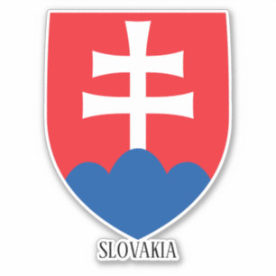 Slovakia National Coat Of Arms Patriotic
