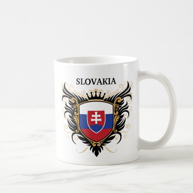 Slovakia [personalise] coffee mug (Right)