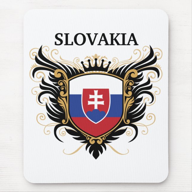 Slovakia [personalise] mouse mat (Front)