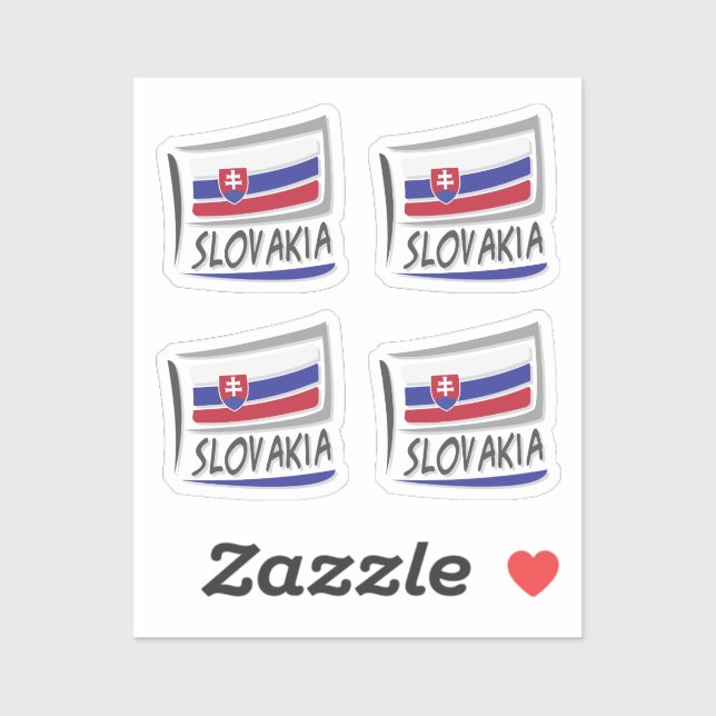 Slovakia  Pride X Flag  (Sheet)