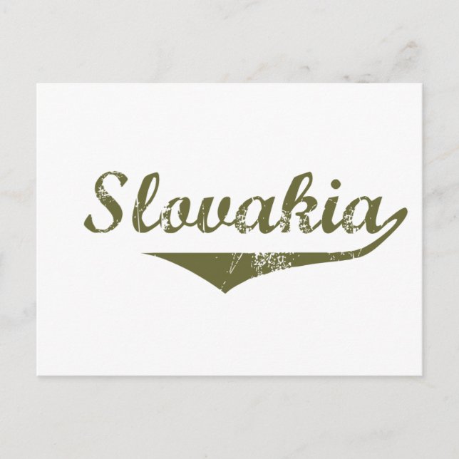 Slovakia Revolution Style Postcard (Front)