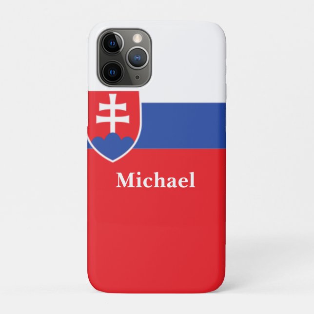 Slovakia Slovakian Flag Emblem Europe Case-Mate iPhone Case (Back)