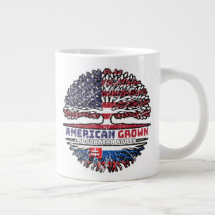 Slovakia Slovakian US American USA United States Large Coffee Mug
